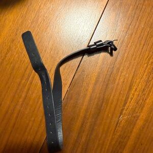 Classic Black Leather Belt